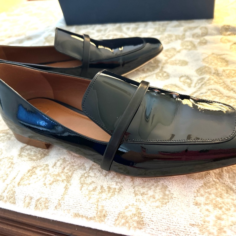 Malone Souliers Black Loafers JANE FLAT 4